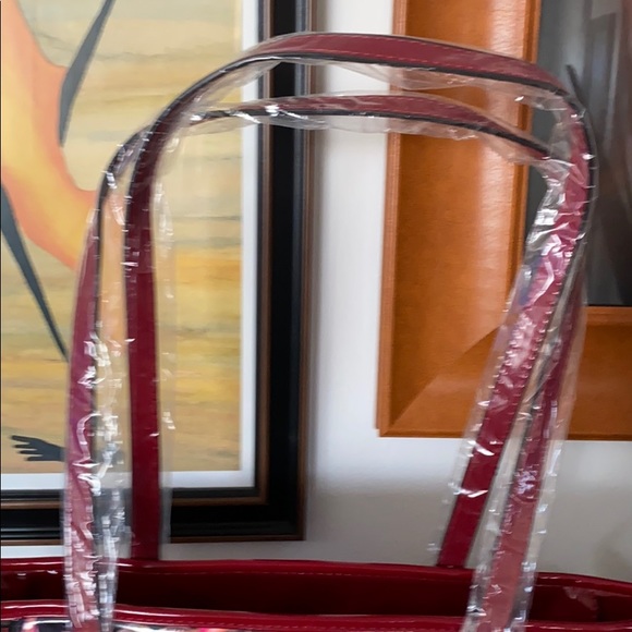 MICHELLE OBAMA Tote Bag Shiny Patent Leather - Picture 10 of 13